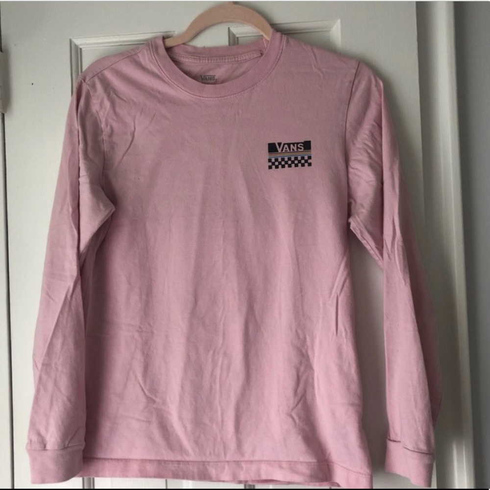 pink vans shirt